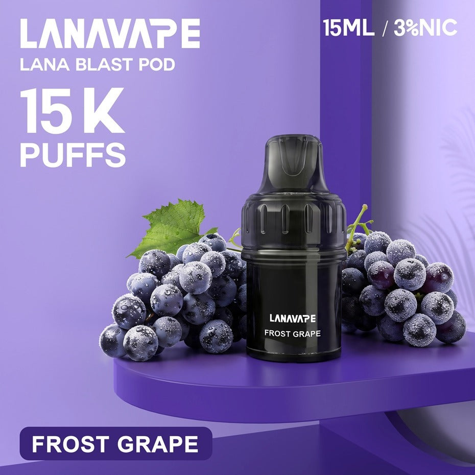 LANA 15000 換彈式電子煙｜直桿主機/煙彈單顆裝｜15000口大容量｜買三顆煙彈送一隻主機