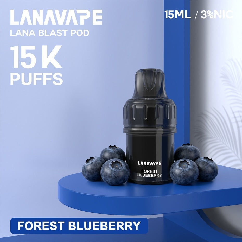 LANA 15000 換彈式電子煙｜直桿主機/煙彈單顆裝｜15000口大容量｜買三顆煙彈送一隻主機