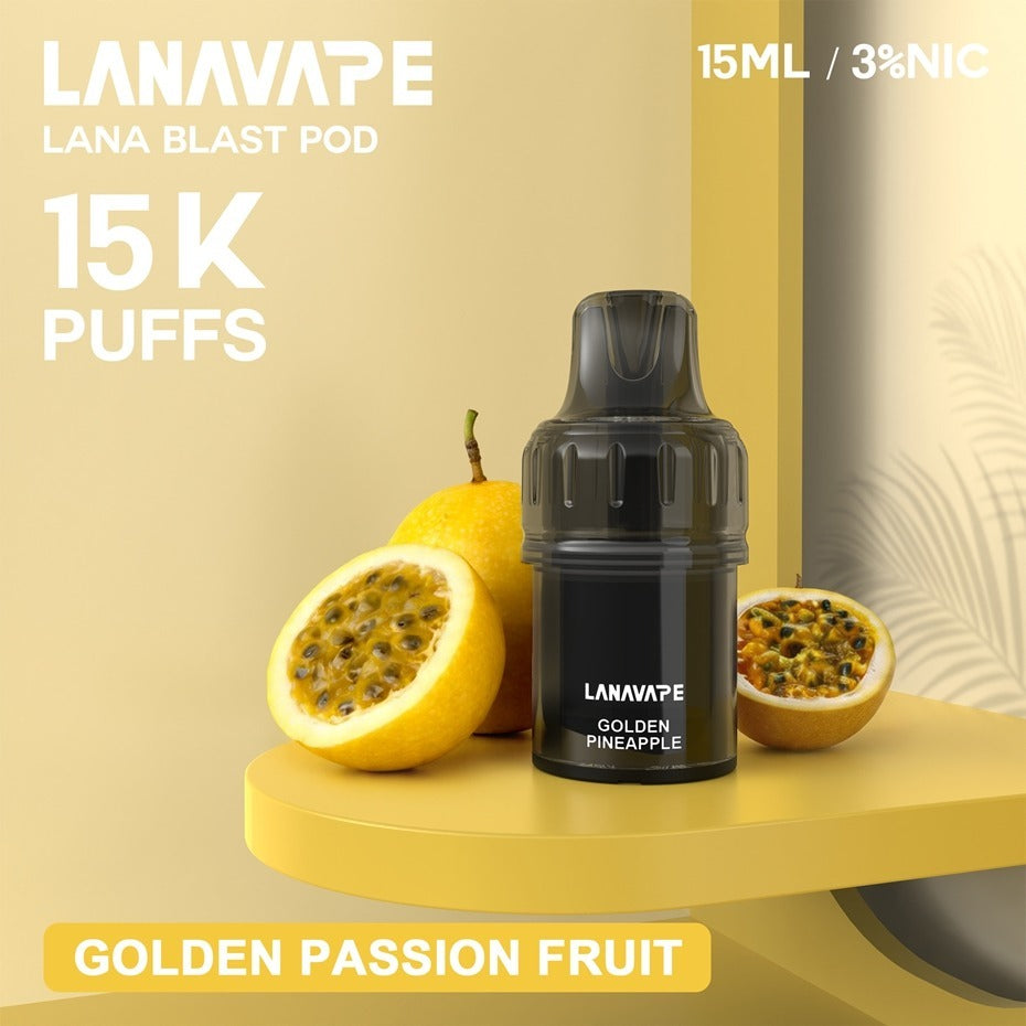 LANA 15000 換彈式電子煙｜直桿主機/煙彈單顆裝｜15000口大容量｜買三顆煙彈送一隻主機